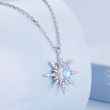 Lantisor Din Argint --- Colier din argint Colorful Sun --- Arg413G, Argintboutique