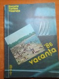 Almanah BTT Vacanta 1986 Steaua Bucuresti Finala CCE Carte Bibliofilie Fotbal