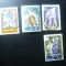 3+1 valori URSS 1957 Arta si Folclor , stampilate