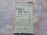 FILOZOFIA LUI SCHOPENHAUER - Lumea ca Vointa si ca Reprezentatie - C. I. Navarlie, 1914