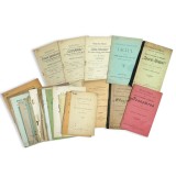 Colecție Statute 1901-1913: Banca Populară, Societăți, Actiuni - Viisoara, Chiajna, Craiova, Ohabei, Despina Doamna, &Icirc;mparatul Traian