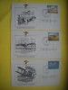 HOPCT PLIC FDC S NR 1005 SET 5 FDC- IMPERIUL CENTRAFICAN -ISTORIA AVIATIEI -FAI -FEDERATIA AERONAUTICA INTERNATIONALA 1978-AVION / AVIATIE