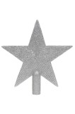 Buton de Crăciun, Stea Argintie, &Icirc;nălțime 22 cm