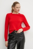 BOSS pulover de lana femei, culoarea bej, light, 50492551