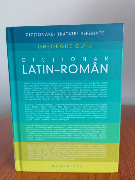 Gheorghe Guțu, Dicționar latin-rom&acirc;n