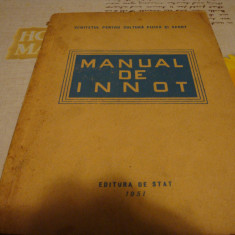 Manual de inot - 1951