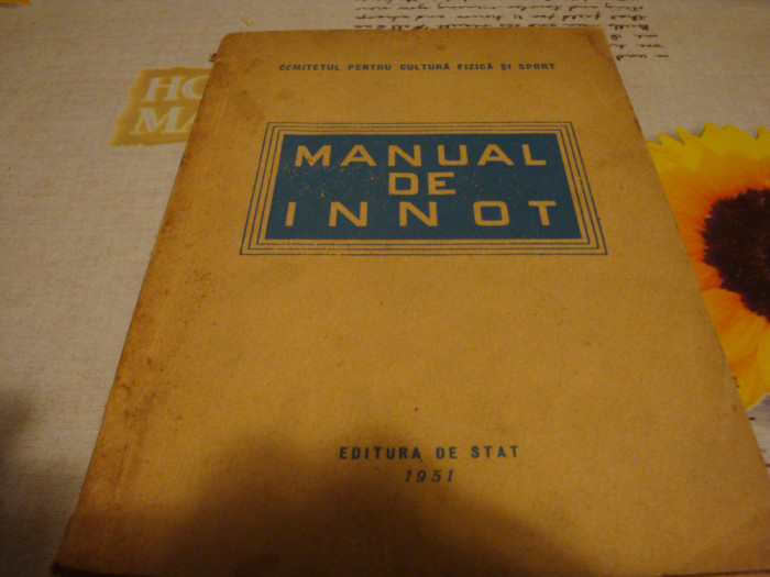 Manual de inot - 1951
