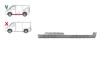 Prag Ford TRANSIT/TOURNEO CONNECT (C170), 05.2003-06.2009 Model : 4 usi, partea Fata Dreapta, Rapid