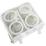 Sac pentru Spalare Incaltaminte, pentru Masina de Spalat, 28x24.5x8 cm, Alb