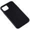 Husa TPU OEM Solid Color pentru Apple iPhone 11 Pro Max, Neagra