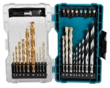 Set burghie 27 piese Westfalia pentru lemn, piatră, metal și &icirc;nșurubare