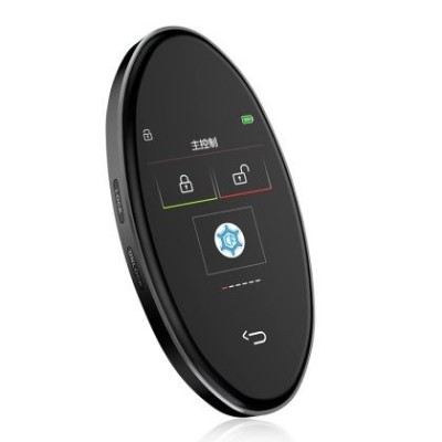 Cheie smart universala cu touchscreen keyless entry argintiu 818 CarStore Technology foto