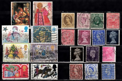 A7 T1 4 - Timbre foarte vechi - Anglia - Marea Britanie si colonii foto
