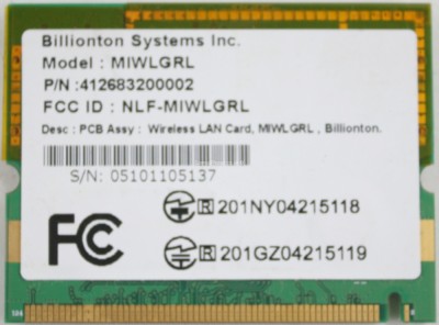 3.Modul/Placa retea wifi wireless wifi laptop MIWLGRL foto