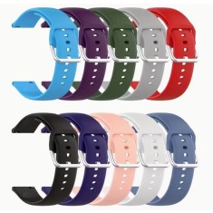 Curea ro?ie din silicon tip smartwatch 20mm / 22mm &ndash; schimb ceas sport, stil modern WZ970