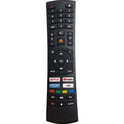 Telecomanda , Compatibila Smart Tech, SMT32N30HV1U1B1, 43F30U, smart cu Youtube si Netflix foto