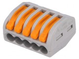 Bornă cu Arc 400V 32A 0,08-2,5mm&sup2; Cu Eliberare Rapidă, Wago