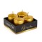 Set de lumanari &ndash; auriu, fara parfum &ndash; 4 x 45 g Best CarHome