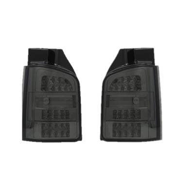 Set stopuri tuning VW TRANSPORTER/MULTIVAN (T5), 10.2009-, cu 2 usi, Taiwan, partea stanga+dreapta, LED+P21W; fumuriu; fara soclu bec; foto