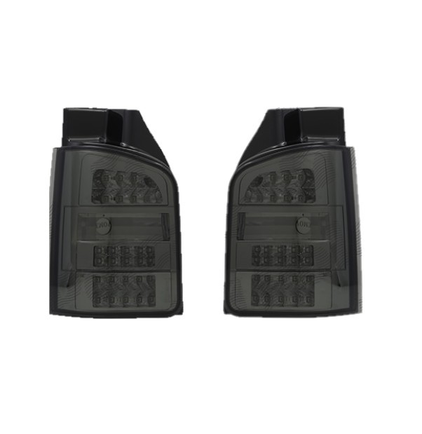 Set stopuri tuning VW TRANSPORTER/MULTIVAN (T5), 10.2009-, cu 2 usi, Taiwan, partea stanga+dreapta, LED+P21W; fumuriu; fara soclu bec;