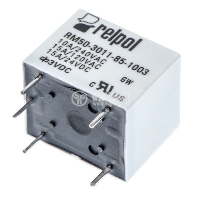 Releu 3Vdc 10A RM50-P-03