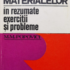 Rezistenta Materialelor In Rezumate Exercitii Si Probleme - M.m. Popovici ,556051