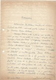 A3596N Ion Hobana, act scris și semnat olograf, 1963
