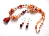 set colier si cercei cu agate 36839