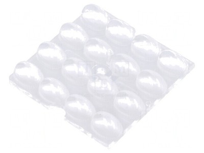 Lentilă LED pătrată PMMA transparentă 8,3mm foto