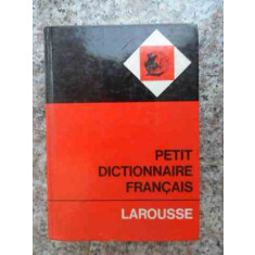 Petit Dictionaire Francais - Paul Auge ,533631