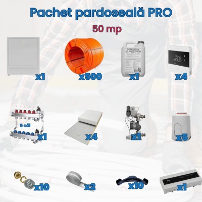 Pachet pardoseala Pro - 50 mp foto