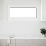 vidaXL Fereastra Subsol Albă 120x60 cm, Termopan, Deschidere St&acirc;nga, PVC, RISOR - Lumină Naturală &amp; Izolație Termică