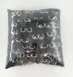 Perna cu Modele Sani, 30x30 cm, Negru