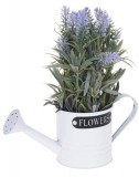 Planta artificiala Lavender, 26x10x10 cm, polipropilena, mov deschis, Excellent Houseware