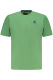 U.S. Grand POLO Tricou barbati simplu din bumbac cu logo brodat, verde (Marime:
