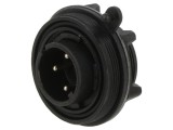 Conector Circular Soclu Tată 4 pini 10A 277V BULGIN PXV0747/P IP68 IP69K