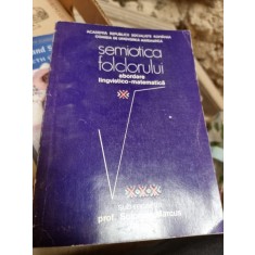 Solomon Marcus - Semiotica Folclorului