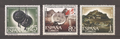 Spania 1963 - 150 de ani de la &amp;icirc;nceputul reconstrucției San Sebastian, MNH foto