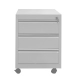 Cumpara ieftin Rollbox metalic cu 3 sertare 460 x 600 x 560 mm gri ROLLBOX METALIC CU 3SERTARE 460X600X560MM GRI