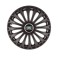 Set 4 capace roti pentru Land Rover, model Dino Black, R14