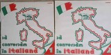 Disc Vinil LP Sa Conversam in Italiana Vol. 1-2 Electrecord 1991 Colectiv Dialoghi Limba Italiana Invatare Discursuri Diverse 33 RPM