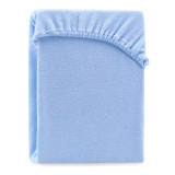 Cumpara ieftin Husa tricot bleu - 120x200