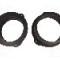 Set 2 distantiere pentru difuzoare auto, 165mm, MDF, Audi - DMAUDI16