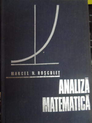 Analiza Matematica - Marcel N. Rosculet ,548190 foto