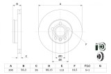 BOSCH 0 986 479 037 Disc frana