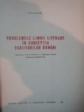 PROBLEMELE LIMBII LITERARE IN CONCEPTIA SCRIITORILOR ROMANI de GH. BULGAR , 1966