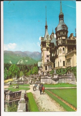Carte Postala veche Romania - Sinaia - Muzeul Peles. Circulata foto