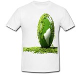Cumpara ieftin Tricou &quot; Globul in frunze &quot;