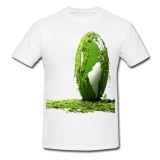 Tricou &quot; Globul in frunze &quot;