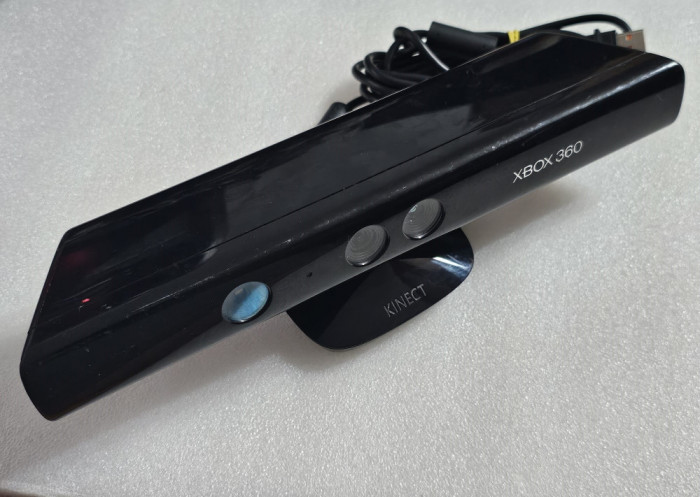 Senzor XBOX 360 Microsoft Kinect Sensor Bar Only Black 1414 - poze reale